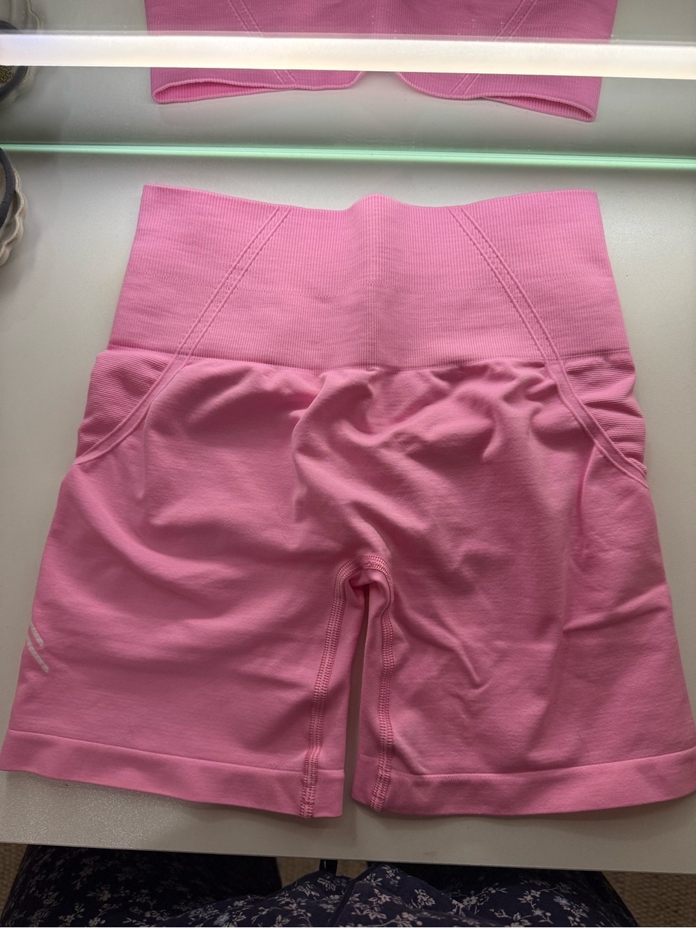 Oner Active High-Waist Pink Bike Shorts